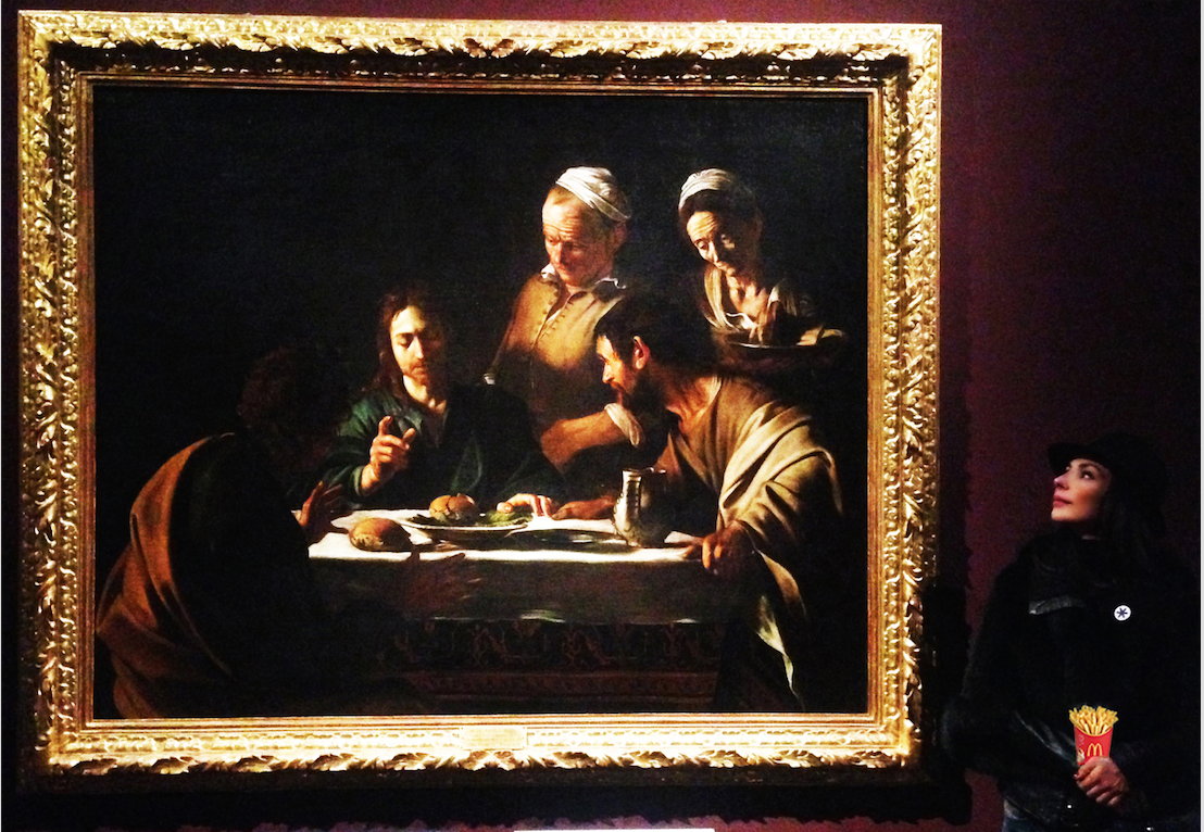Караваджо ужин. Караваджио Христос в Эммаусе. Караваджо ужин в Эммаусе 1606. «Ужин в Эммаусе» (1606). Рембрандт Христос в Эммаусе.