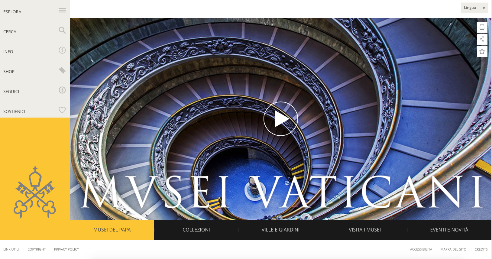 Online il nuovo sito dei Musei Vaticani