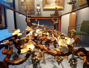 Il tavolo-vigna di Paula Swinnen (Galerie Perrin)