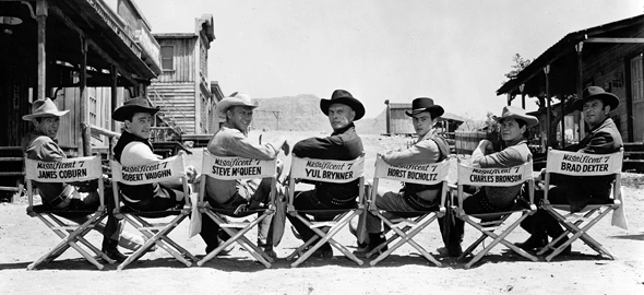 I Magnifici Sette di John Sturges 1960 con Steve McQueen e Yul Brynner