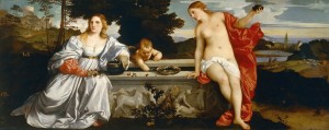 L’Amor Sacro e Amor Profano di Tiziano Galleria Borghese