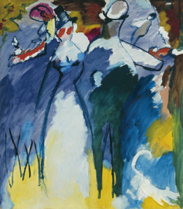 Vassily Kandinsky, Impression Sonntag (Impression Sunday), 1911 Städische Galerie im Lenbachhaus und Kunstbau München Gam Torino Castello di Rivoli
