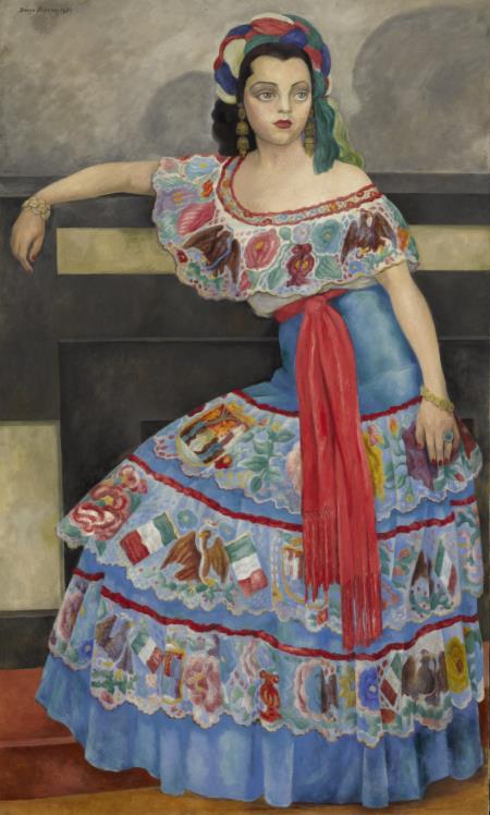 Matilde Palou ritratta da Diego Rivera all’asta da Sotheby’s
