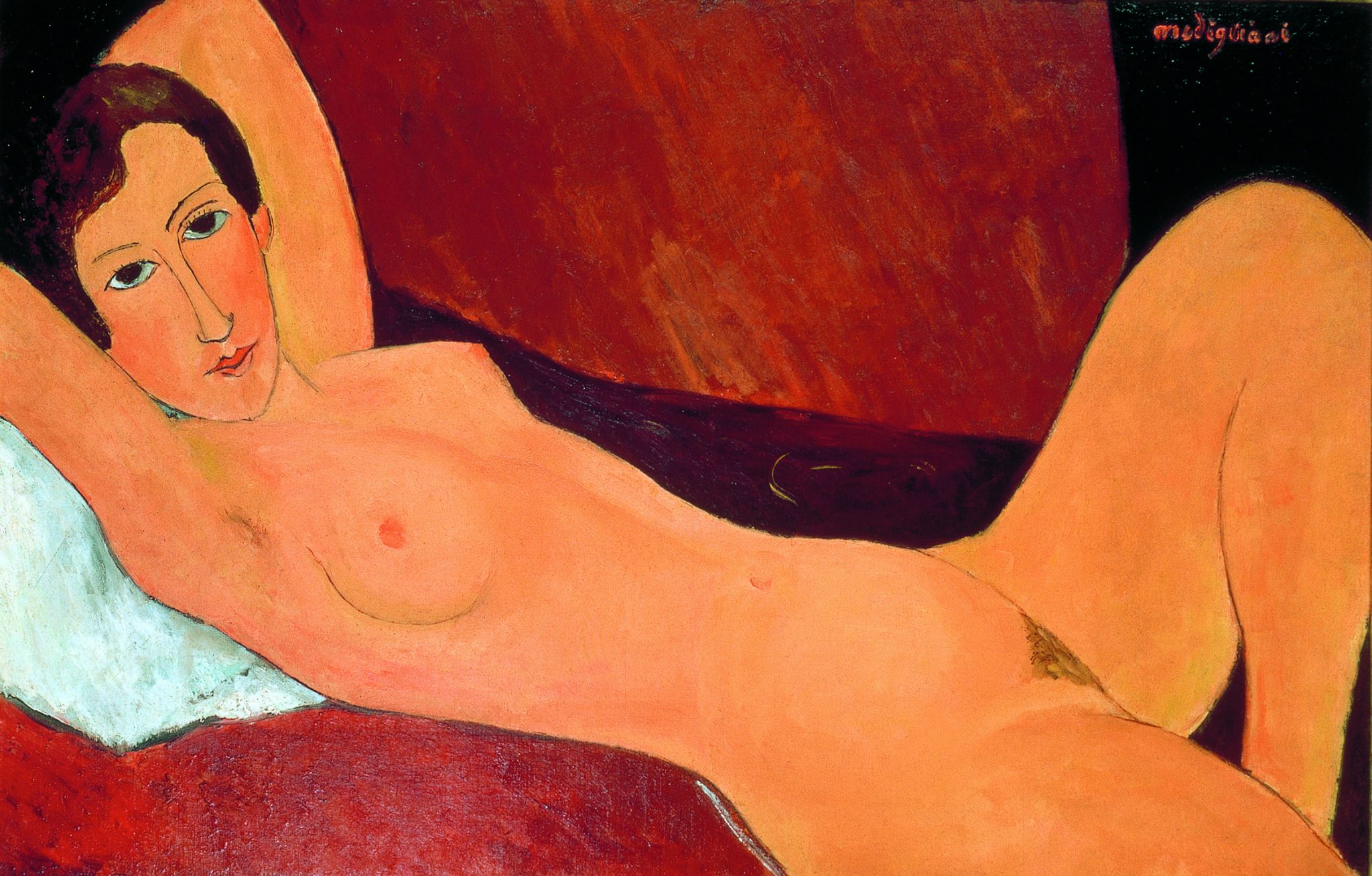 Amedeo Modigliani - Grande nudo disteso (Ritratto di Céline Howard) 1918