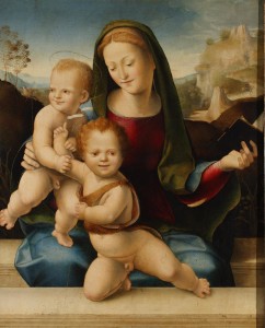 Domenico Beccafumi - Madonna col Bambino e San Giovannino 1511