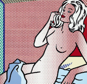 Roy Lichtenstein NUDE SUNBATHING 1995 Sotheby's New York
