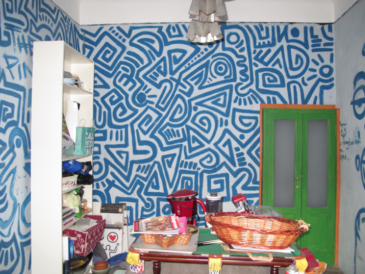 Milano, un Keith Haring nascosto nella casa degli studenti