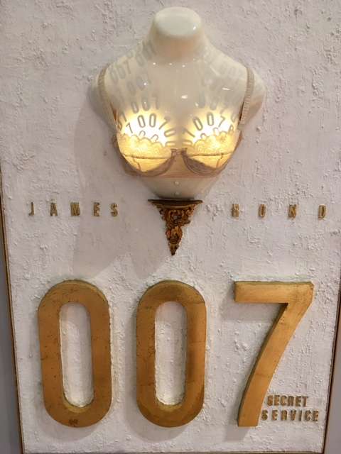 Elio Marchegiani, Progetto per una lapide luminosa a James Bond, 1965, Cuneo