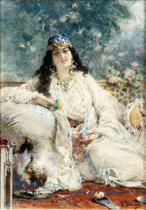 Gerolamo Induno - Favorita 1881