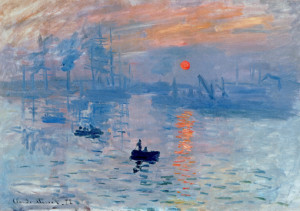 Claude Monet, Impression soleil levant, 1872, Fondation Pierre gianadda
