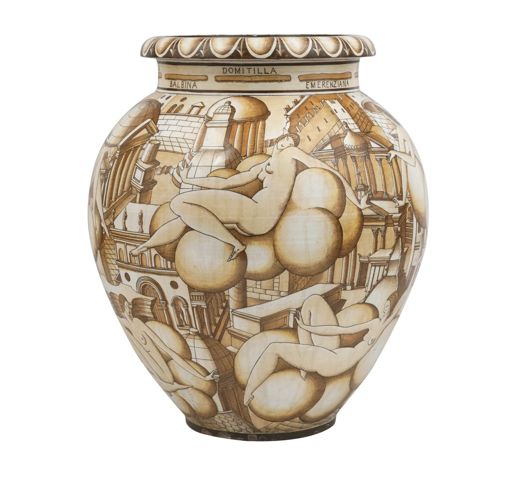 Il vaso delle donne e architetture di Gio Ponti in asta da Babuino