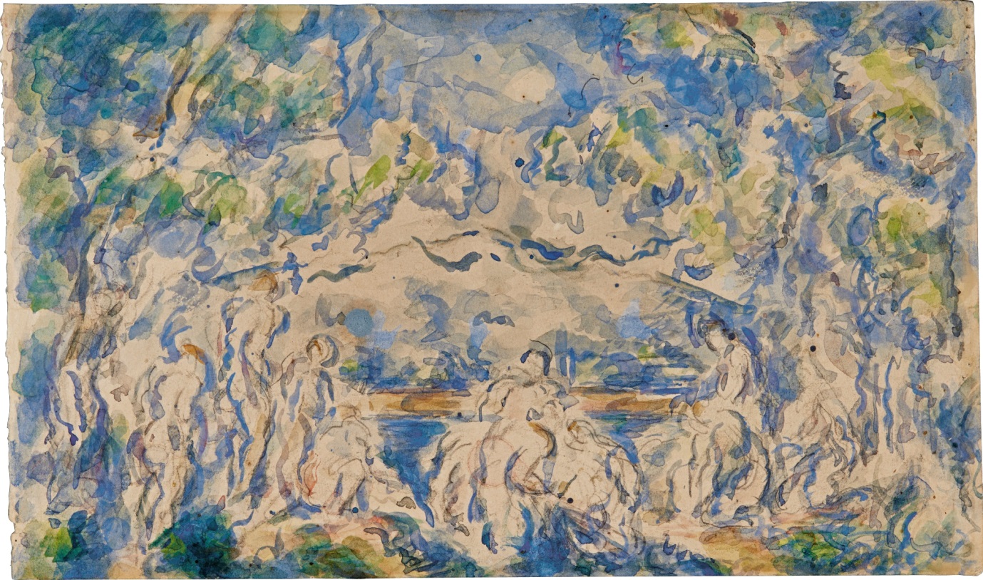 Un piccolo acquerello di Cézanne in asta da Sotheby’s