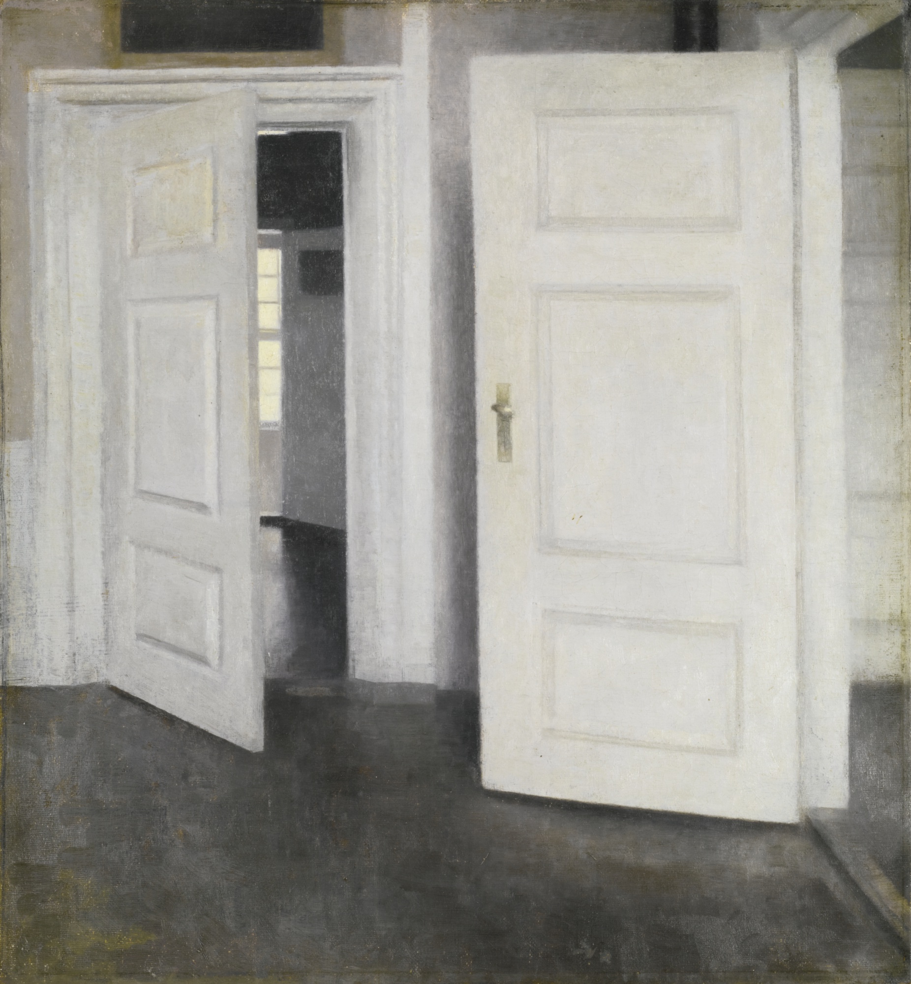 “White Doors” di Vilhelm Hammershi acquistata dal Ordrupgaard Museum di Copenhagen