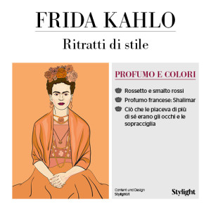 Frida Kahlo: 110 anni. L'infografica di Stylight