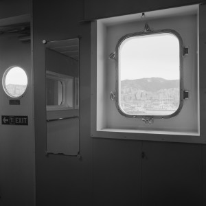 Massimiliano Camellini, Windows, Hanjin Yantian, 02-05-2014, Genova, Terminal Sech, Courtesy of BAG GALLERY