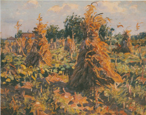 San Zenone del Grappa. Covoni, 34,2X44,7 cm, 1921