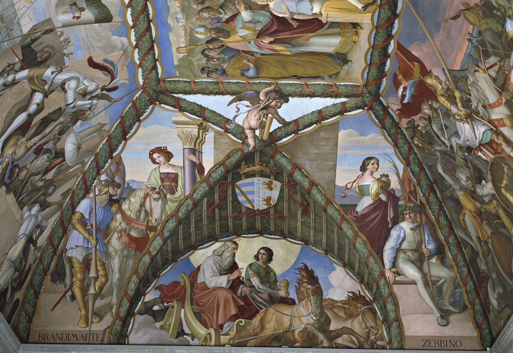 Dante, Ariosto e Tasso nel Casino Massimo Lancellotti al Laterano