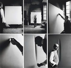 Ugo Mulas fotografa Lucio Fontana