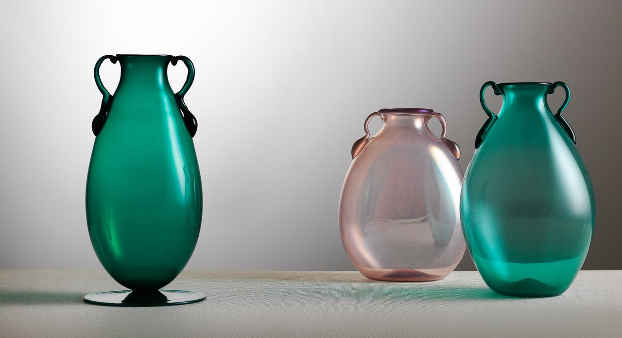 Vittorio Zecchin: i vetri trasparenti per Cappellin e VeniniVittorio Zecchin: i vetri trasparenti per Cappellin e Venini