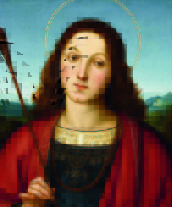 Raffaello Sanzio, San Sebastiano, circa 1502-1503