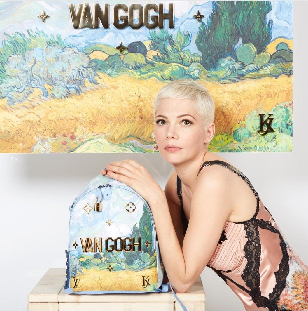 Jeff Koons X Louis Vuitton - umetniška kolekcija torbic Masters