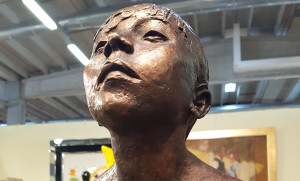 Dettaglio della Ballerina di Degas (fusa post mortem dell'artista dalla famiglia)