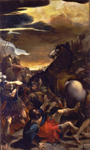 Ludovico Carracci: Conversione di Saulo