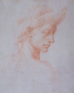 Michelangelo Buonarroti - Testa ideale