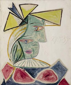 Pablo Picasso BUSTE DE FEMME AU CHAPEAU
