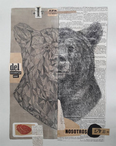 Burning Giraffe Art Gallery Flip-side