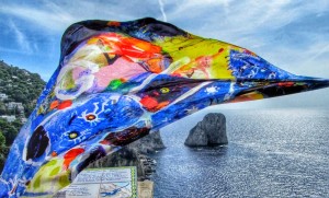 L'arte di indossare il Made in Italy. Da A.Quaranta Locatelli i Foulard partenopei diventano opere d'arte