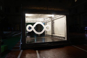 Il Terzo Paradiso di Pistoletto arriva nei Quartieri Spagnoli