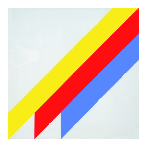 Winfred Gaul, (Senza Titolo) 1971, acrilico su tavola, 50x50 cm