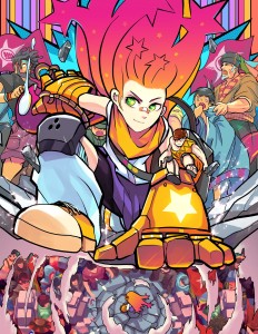 Star Punch Girl Â© Sphinx Scribble-min
