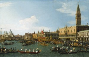 Canaletto The Bucintoro