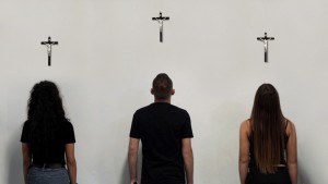 Filippo Berta, In our image and likeness, collective performance, 6th Thessaloniki Biennale of Contemporary Art-Thessaloniki Performance Festival, photos by Psari Visual, © State Museum of Contemporary Art and the artist