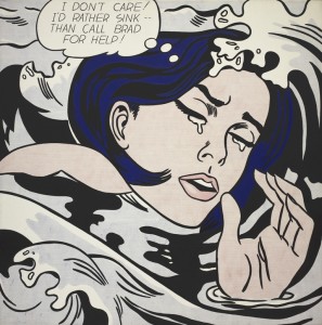 Roy Lichtenstein - Ragazza che affoga, 1963
