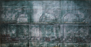 Kristina Chan Year: 2017 Media: Lithography, Drawing, Monoprint Size (cm): 135 x 247 x 5