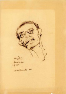Zoran Mušič, Dachau, 1945