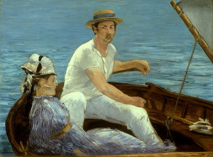 Édouard Manet Boating, 1874