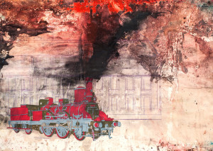 Luca Pignatelli, 6623 2013-2015 T. MISTA SU CARTA 70X99,4 CM