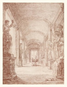 mostra Winckelmann - Hubert Robert, Un disegnatore nella Galleria capitolina, 1762-1763, Los Angeles, The J. Paul Getty Museum, inv. 200712, Digital image courtesy of the Getty's Open Content Program