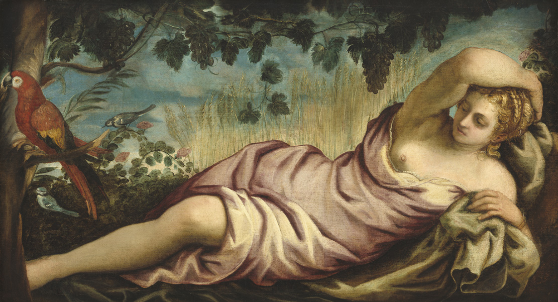 Jacopo Tintoretto, Estate, 1555 ca., olio su tela, 105,7 x 193 cm, Washington D.C., National Gallery of Art, Samuel H. Kress Collection