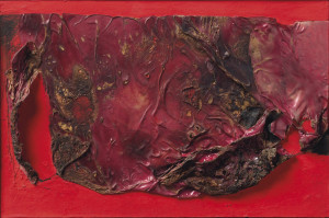 ALBERTO BURRI 1915 - 1995 Rosso Plastica, 1961