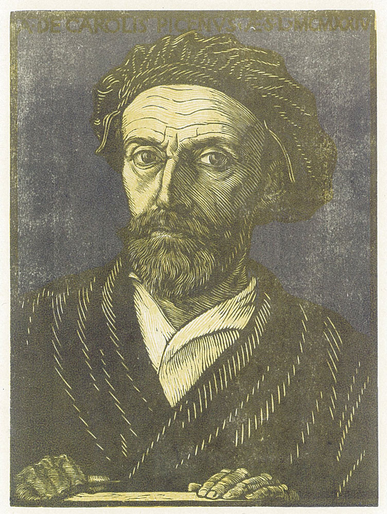 Adolfo De Carolis, Autoritratto