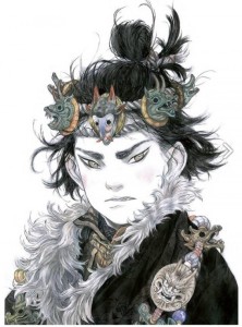Du Gu, Zao Dao,2014, character design for Le Vent traversant les pins. Published by Editions Mosquito, 2015