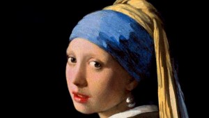 La Ragazza con l'orecchino di perla, di Johannes Vermeer, 1665 (particolare)