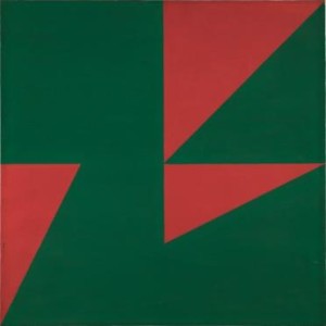 Alfredo Volpi, Concretos (Concrete), circa 1950s.