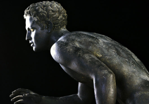 Un Corridore proveniente dalla Villa dei Papiri di Ercolano, Museo Archeologico Nazionale di Napoli