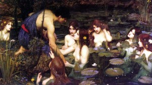 Ila e le Ninfe John William Waterhouse